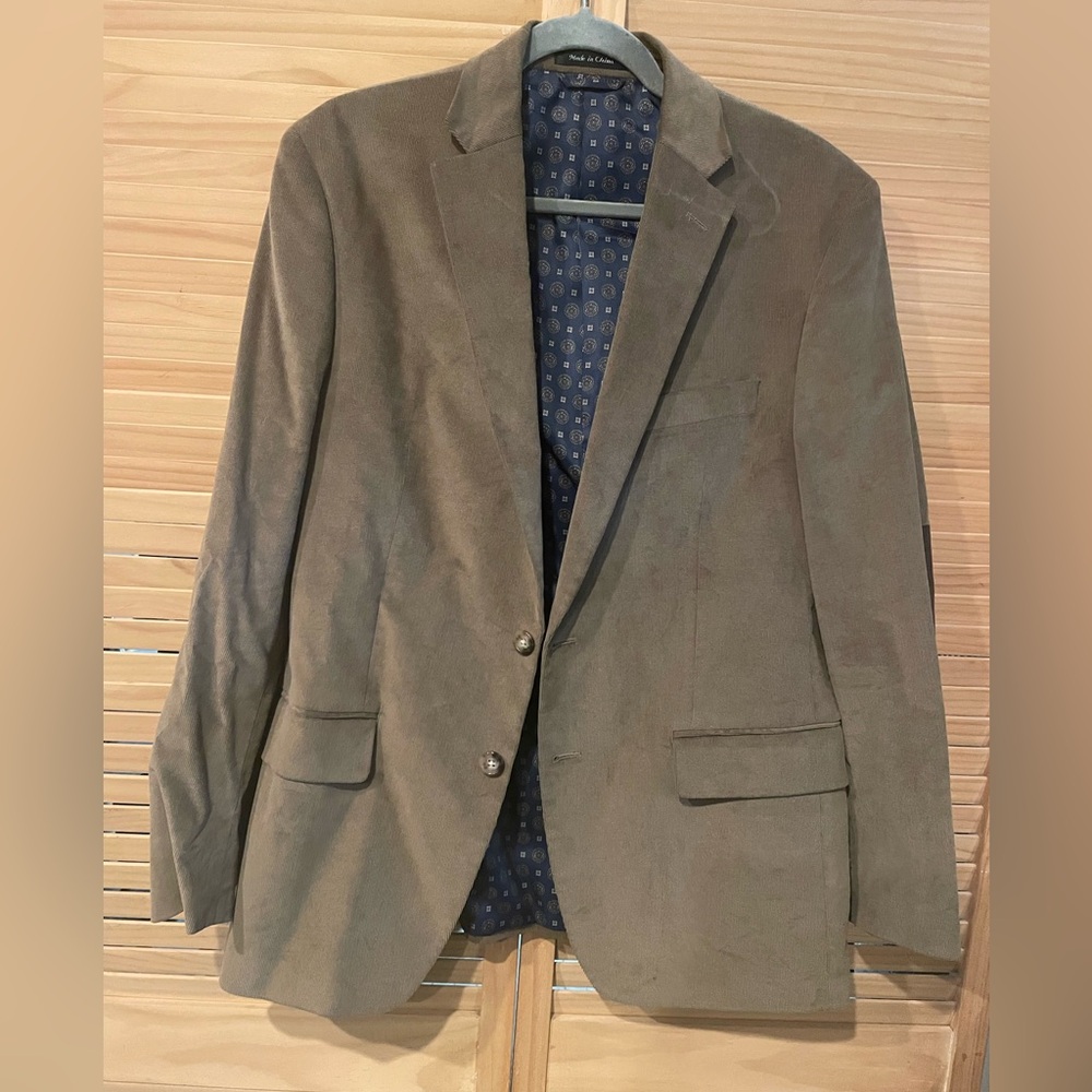 Ralph Lauren Men's Tan corduroy Blazer
